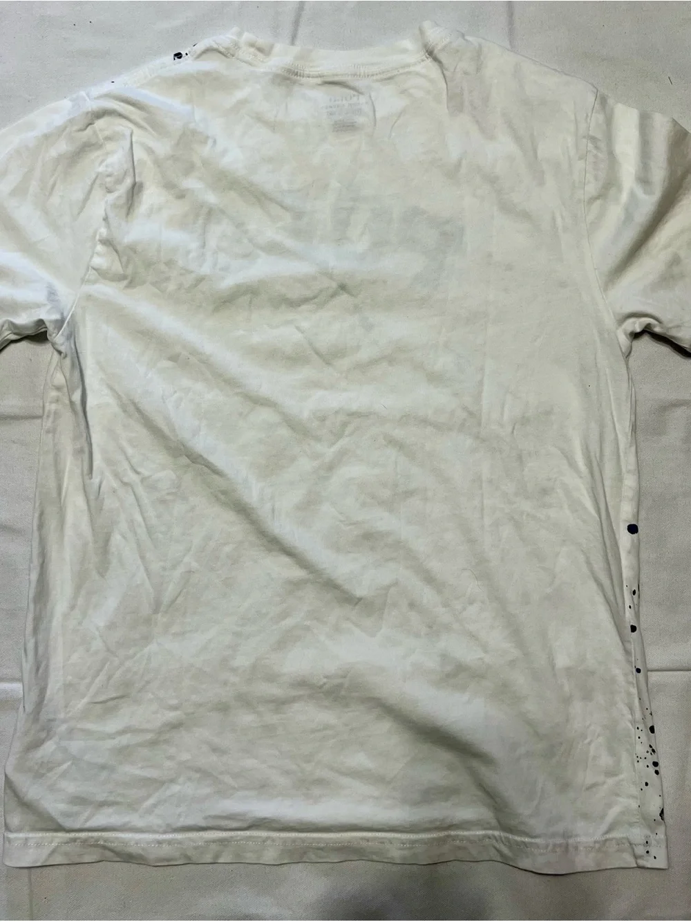 Polo Ralph Lauren boys outfit set sz 14 L14-16 paint splatter Tee chino shorts